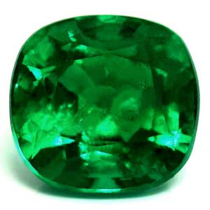 Cushion 2.74 Green Emerald - #889806