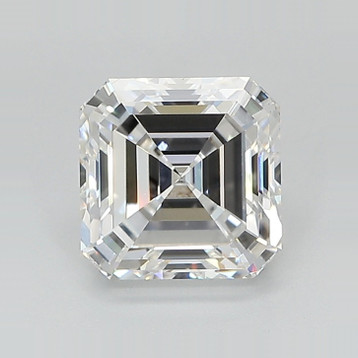 Asscher 1.91 E VS1 - #893679 - Lab Grown