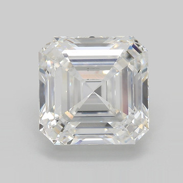 Asscher 7.06 E VVS2 - #895039 - Lab Grown
