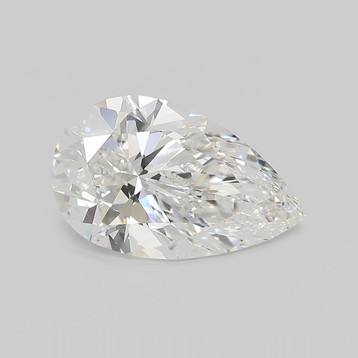 Pear 3.86 E VVS2 - #895300 - Lab Grown
