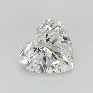 Heart 2.76 F VVS2 - #907408 - Lab Grown