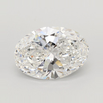 Oval 4.26 E VVS2 - #911259 - Lab Grown