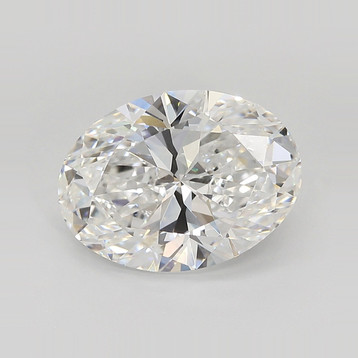 Oval 4.03 E VVS2 - #911252 - Lab Grown