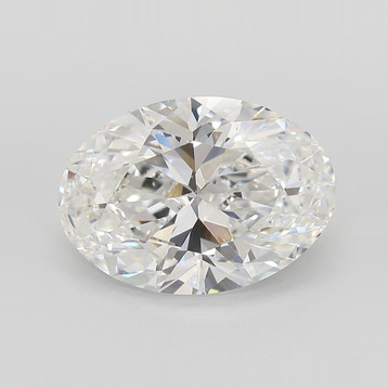 Oval 5.73 E VVS2 - #911277 - Lab Grown