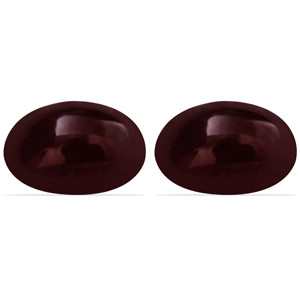 Oval 4.26tw Red Ruby Pair - #921615