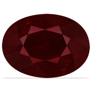 Oval 1.05 Red Ruby - #921621