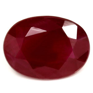 Oval 0.92 Red Ruby - #921840