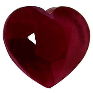 Heart 1.03 Red Ruby - #921918