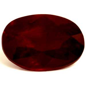 Oval 0.79 Red Ruby - #921716