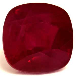 Cushion 0.97 Red Ruby - #921891