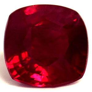 Cushion 0.67 Red Ruby - #921934