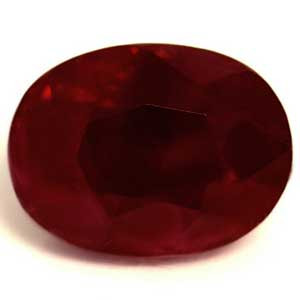Oval 1.04 Red Ruby - #921816