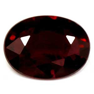 Oval 0.67 Red Ruby - #921820
