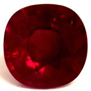 Cushion 0.73 Red Ruby - #922022