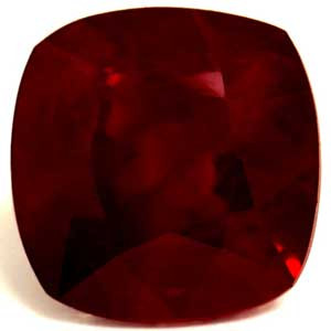 Cushion 0.49 Red Ruby - #922024