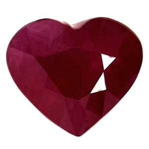 Heart 1.61 Red Ruby - #921983