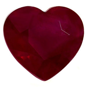 Heart 1.37 Red Ruby - #921992