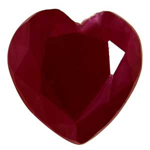 Heart 0.88 Red Ruby - #921746