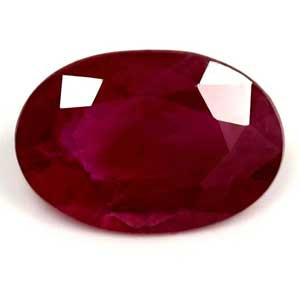 Oval 0.73 Red Ruby - #921851