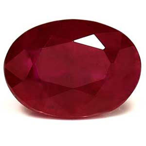 Oval 0.97 Red Ruby - #921771