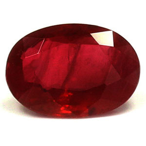 Oval 0.92 Red Ruby - #921848