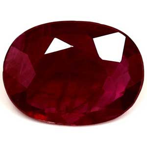 Oval 0.75 Red Ruby - #921845