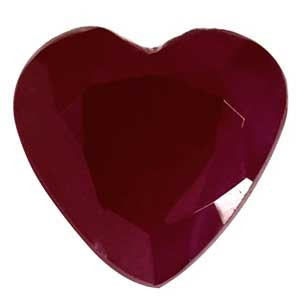 Heart 1.63 Red Ruby - #921978