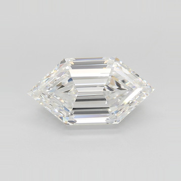 Hexagonal 5.08 E VVS2 - #923411 - Lab Grown