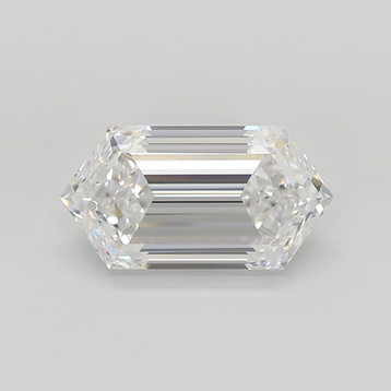 Hexagonal 2.53 E VVS2 - #923405 - Lab Grown