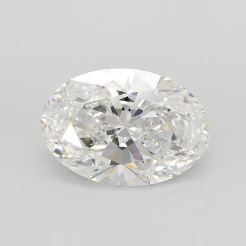 Oval 5.08 E VVS2 - #923453 - Lab Grown
