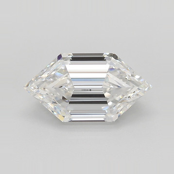Hexagonal 2.54 D VVS2 - #923557 - Lab Grown
