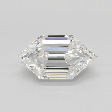 Hexagonal 3.08 E VVS2 - #923568 - Lab Grown