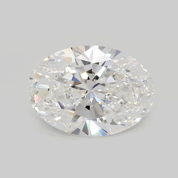 Oval 5.02 E VVS2 - #923690 - Lab Grown