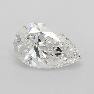 Pear 3.06 E VVS2 - #923735 - Lab Grown