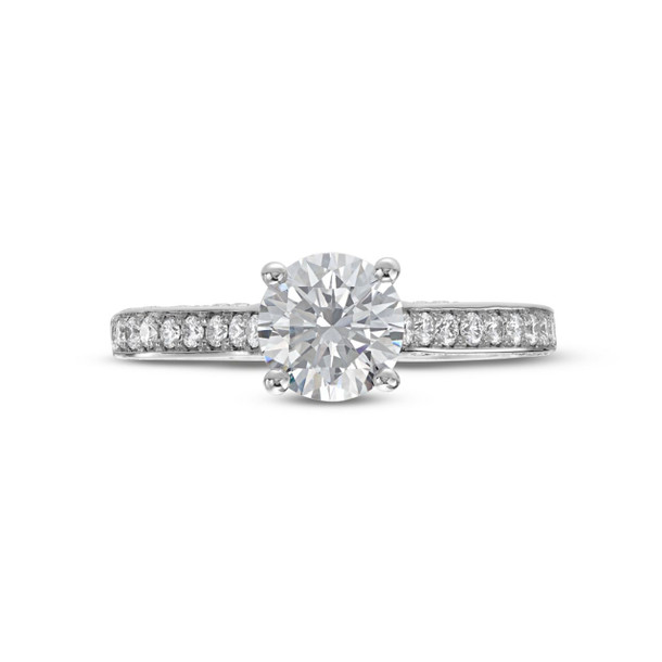 Beadset Three Sided Engagement Setting by Diamonds Direct Designs