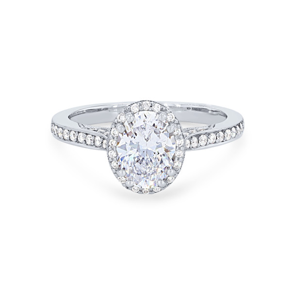 Tacori Dantela Oval Halo Engagement Setting
