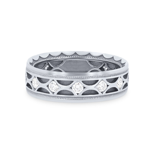 Tacori Diamond Accented Wedding Band
