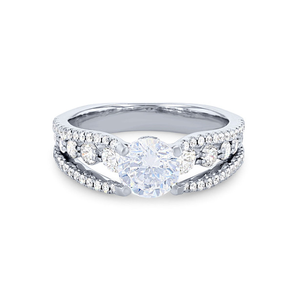 Simon G. Open Three Row Engagement Setting