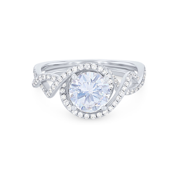 Simon G. Halo Twist Engagement Setting