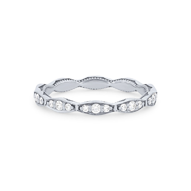 Tacori Sculpted Crescent Eternity Band