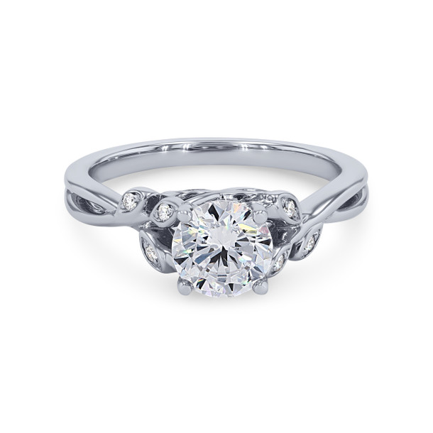 Artcarved Floral Vine Engagement Setting