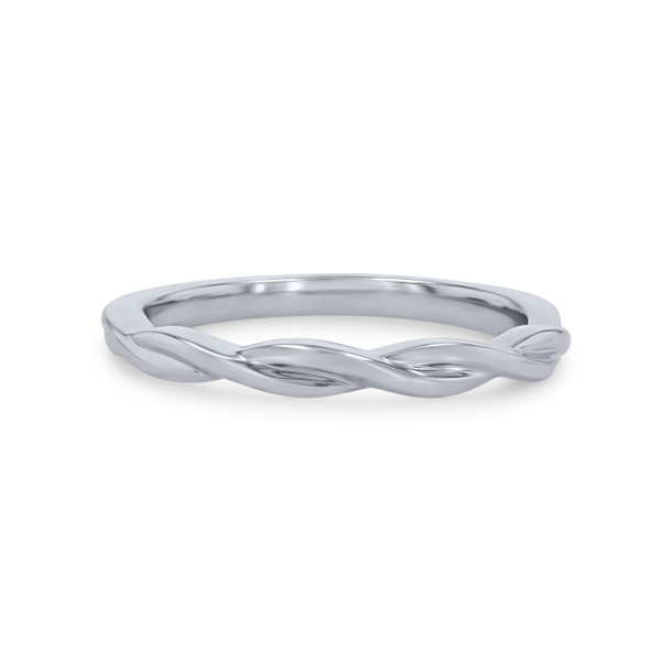 Artcarved Twist Wedding Band