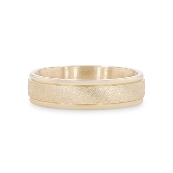Wire Matte 6mm Wedding Band