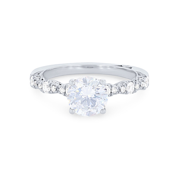 Tacori Petite Crescent Sculpted Engagement Setting