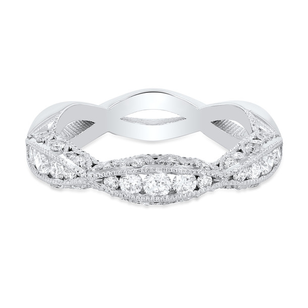 Tacori Classic Crescent Three Sided Wedding Band