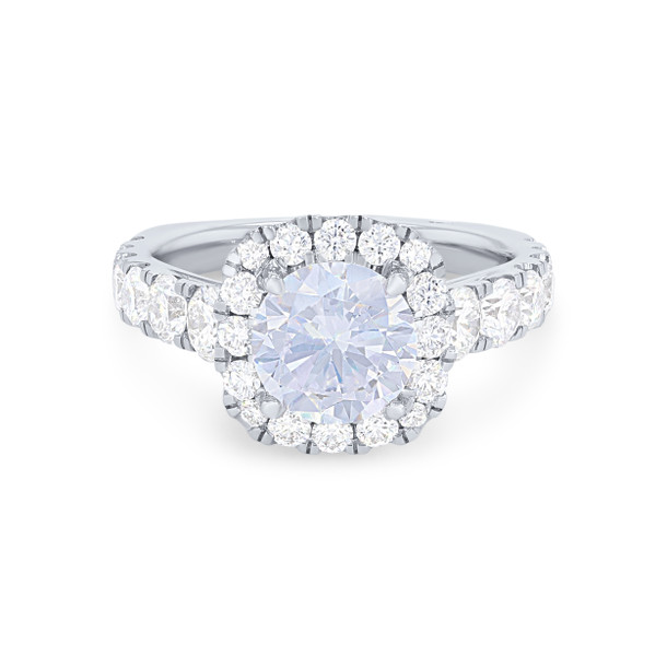 A. Jaffe Cushion Halo Euro Fit Engagement Setting