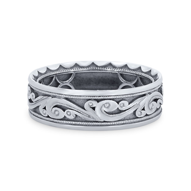 Tacori Filigree Milgrain Wedding Band