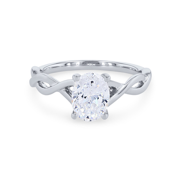 Solitaire Open Twist Engagement Setting