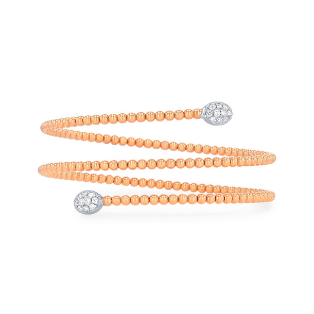 Simon G. Harmonie Wrap Diamond Bangle Bracelet