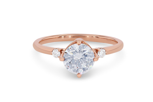 Kite Prong Diamond Engagement Setting